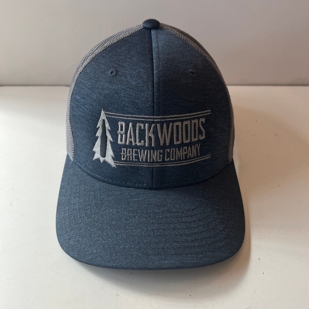 Backwoods Brewing Company Snapback Hat Mesh Back cap